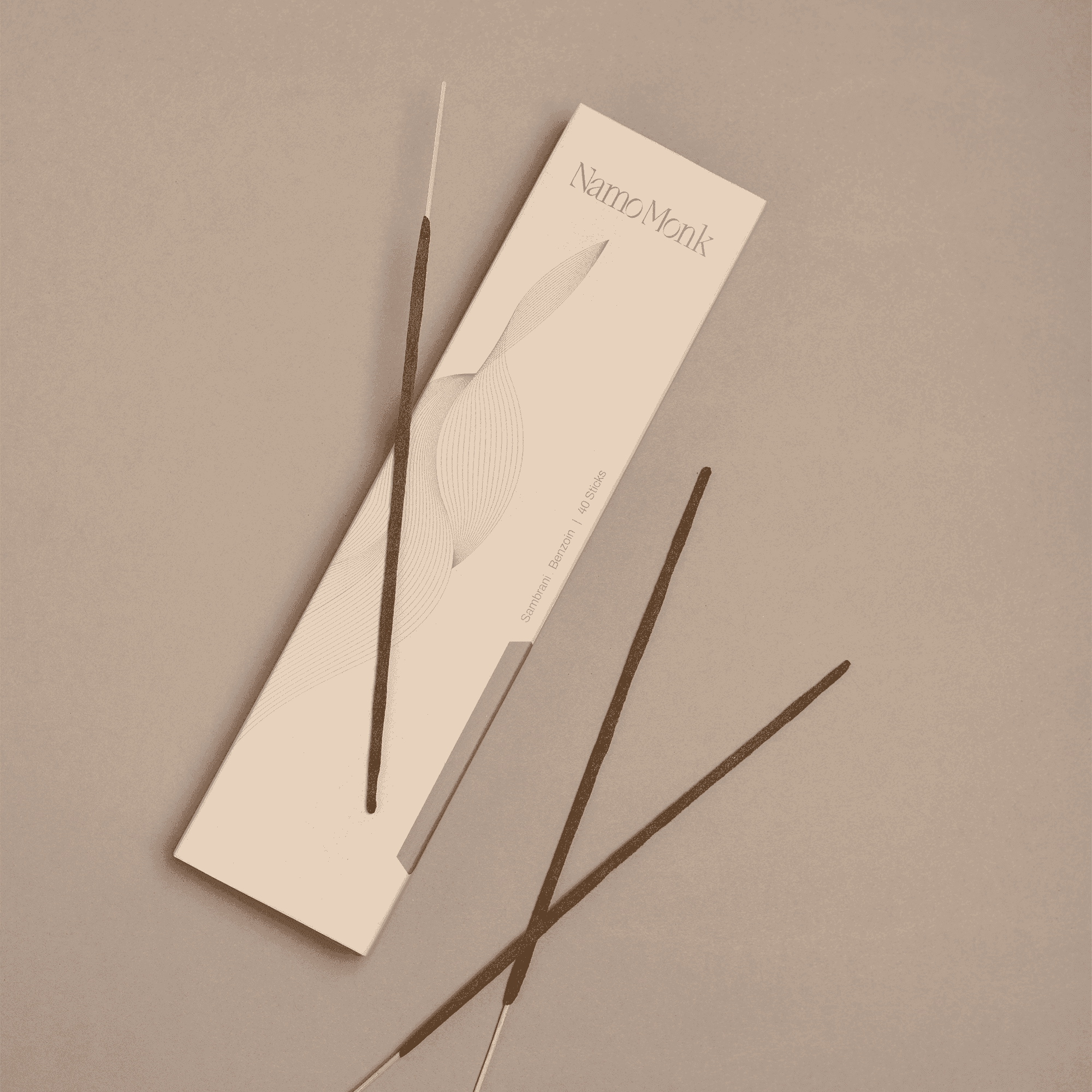 Sambrani . Benzoin Incense Sticks - NamoMonk