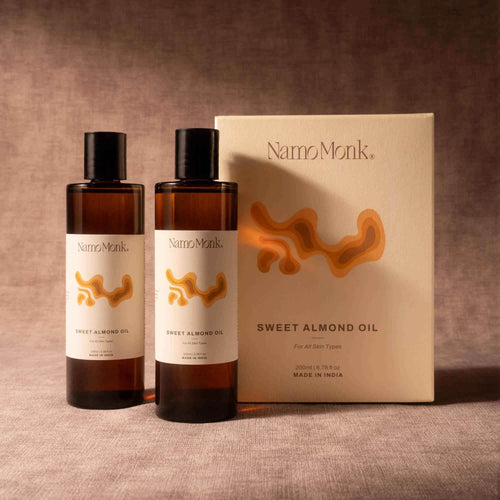 Cold-pressed Sweet Almond Oil - NamoMonk